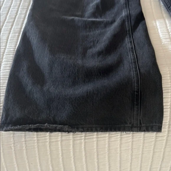 AGOLDE Dame High Rise Wide Leg Jeans in the color Hitch - Picture 8 of 9